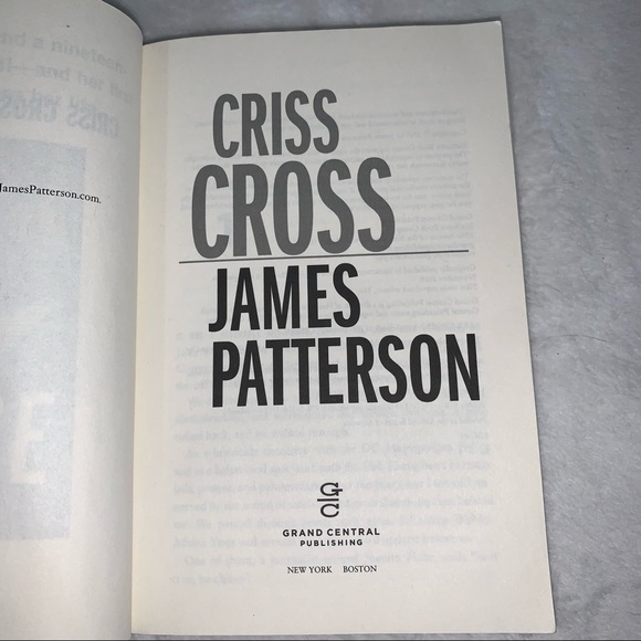 Criss Cross a thriller by James Patterson paperback - Picture 5 of 12
